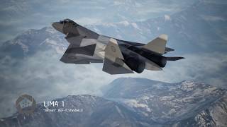 Ace Combat 7 Multiplayer | Waiapolo Deathmatch | Su-57 with Pulse Lasers