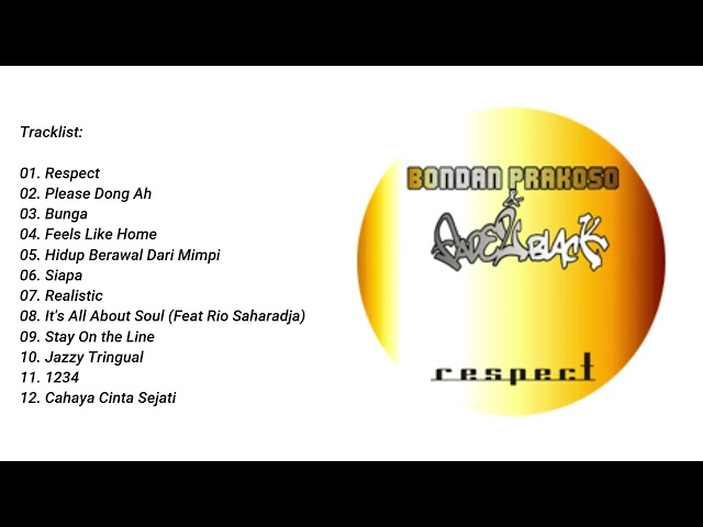 Bondan Prakoso - Respect (2005) Full Album class=