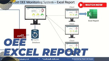 Excel Report OEE Monitoring System in Node-RED