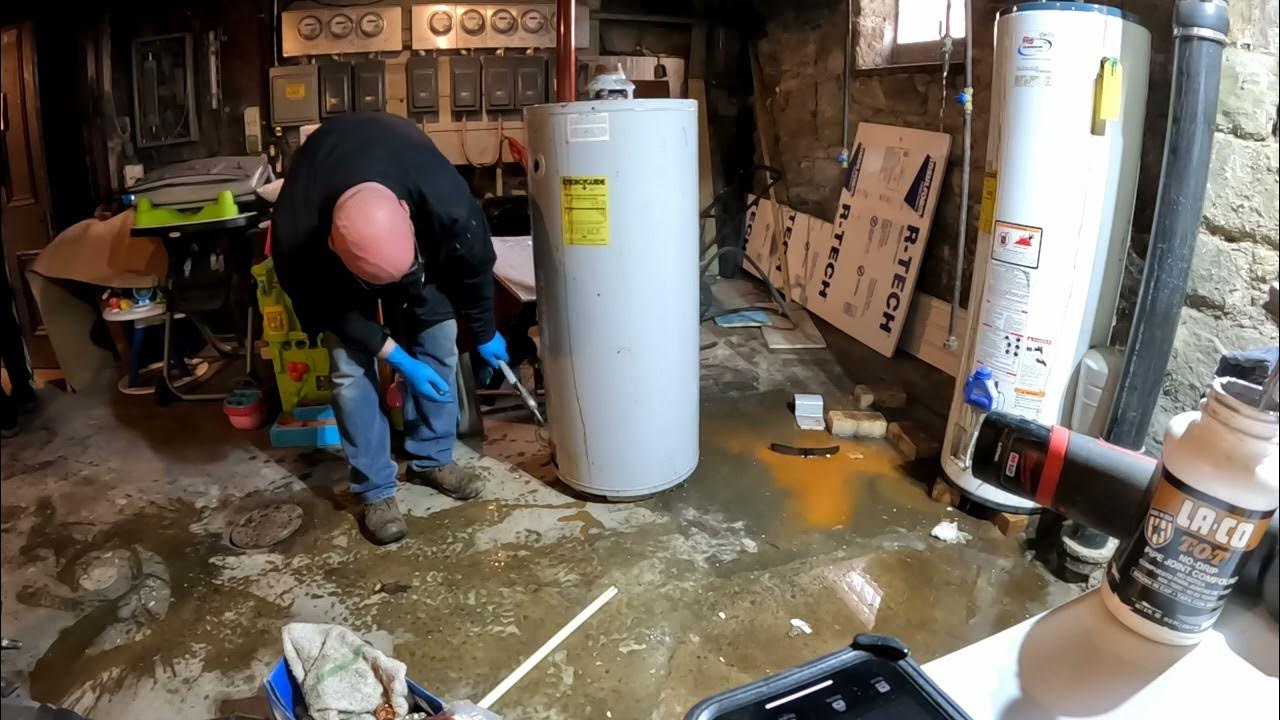 Fast recovery water heater Install YouTube