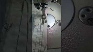 Start and End backtack function on Brother Direct Drive Straight sewing machine.