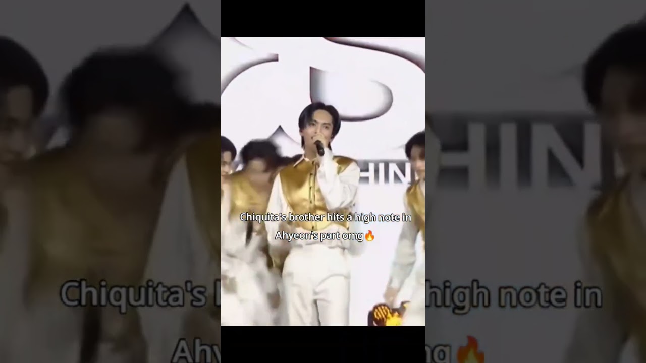 Canny brother copper hit high note of ahyeon part❤