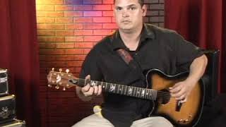Video thumbnail of "Guitar Dm Chord Harmony Tips: Variation Three"