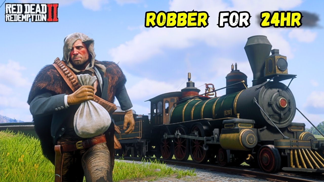 i beacome a robber  for next 24 hours in rdr2 
