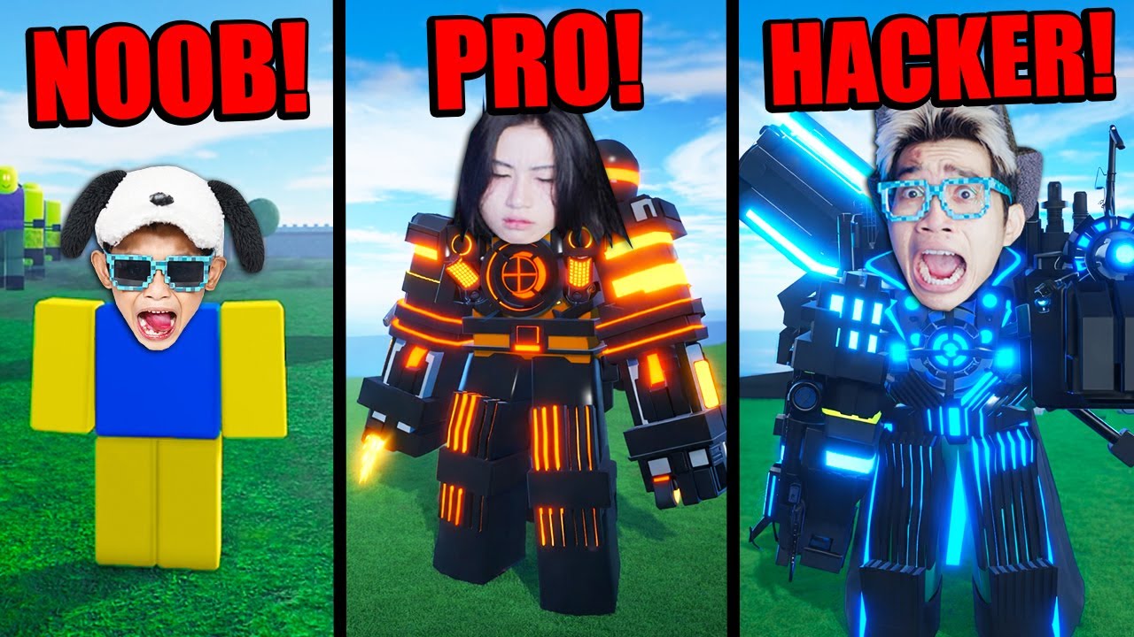 WOW! Kita Beli TITAN NOOB, PRO, GOD Terkuat Untuk Hancurkan BOSS di ROBLOX!!! - The Battlefront