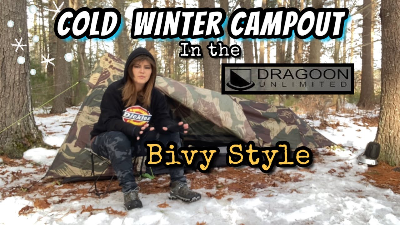 Winter Wild Camp in the Snow | Dragoon Ridgeback Bivy Style Tent