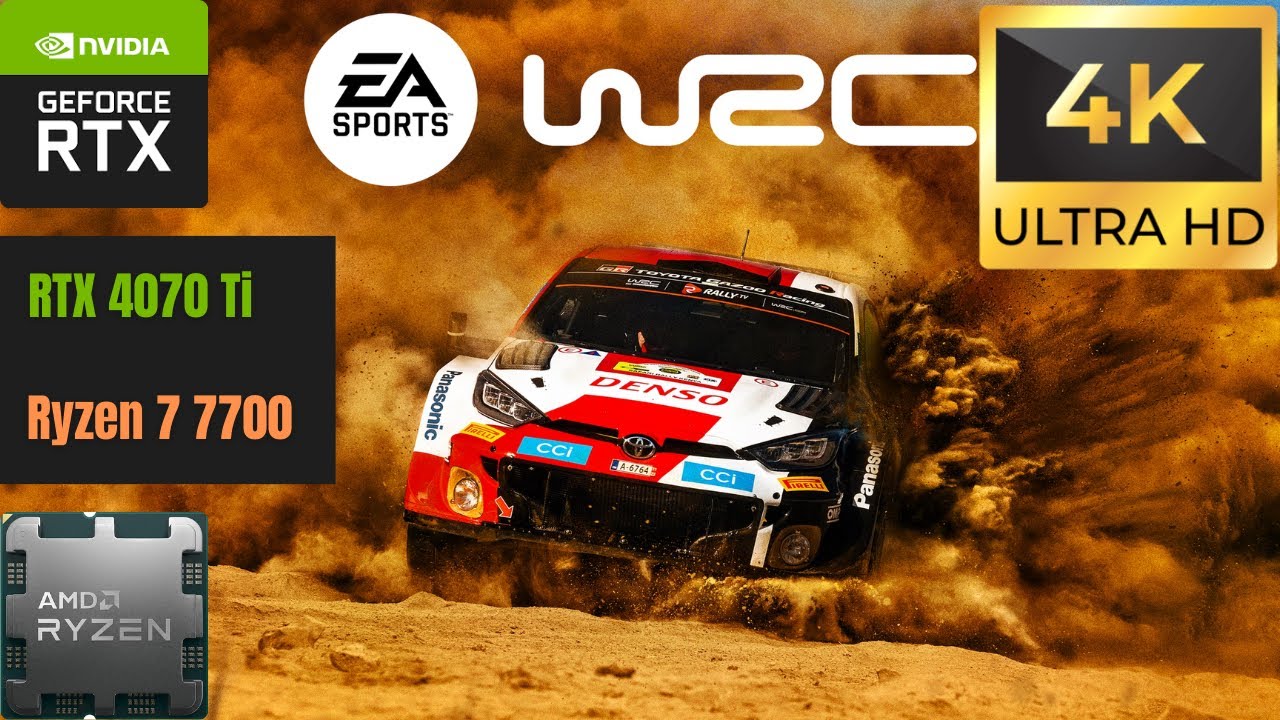 EA Sports WRC 24 - RTX 4070Ti - Ultra, DLSS Quality - 2160p60 4K
