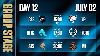 CFS SEA MASTERS 2026 SUMMER [DAY 12] - CBF vs VP, ATTS vs XCTN, STS vs MJ