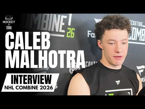 Caleb Malhotra Discusses Possibility of Playing for Vancouver Canucks With Manny Malhotra Coaching