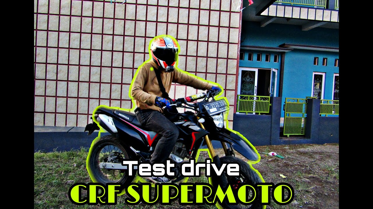 TEST DRIVE CRF SUPERMOTO MOTOVLOG CRF YouTube