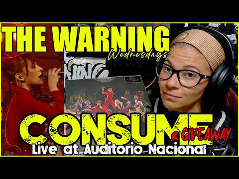The Warning - Consume: Live From Auditorio Nacional, CDMX | Reaction & Giveaway!