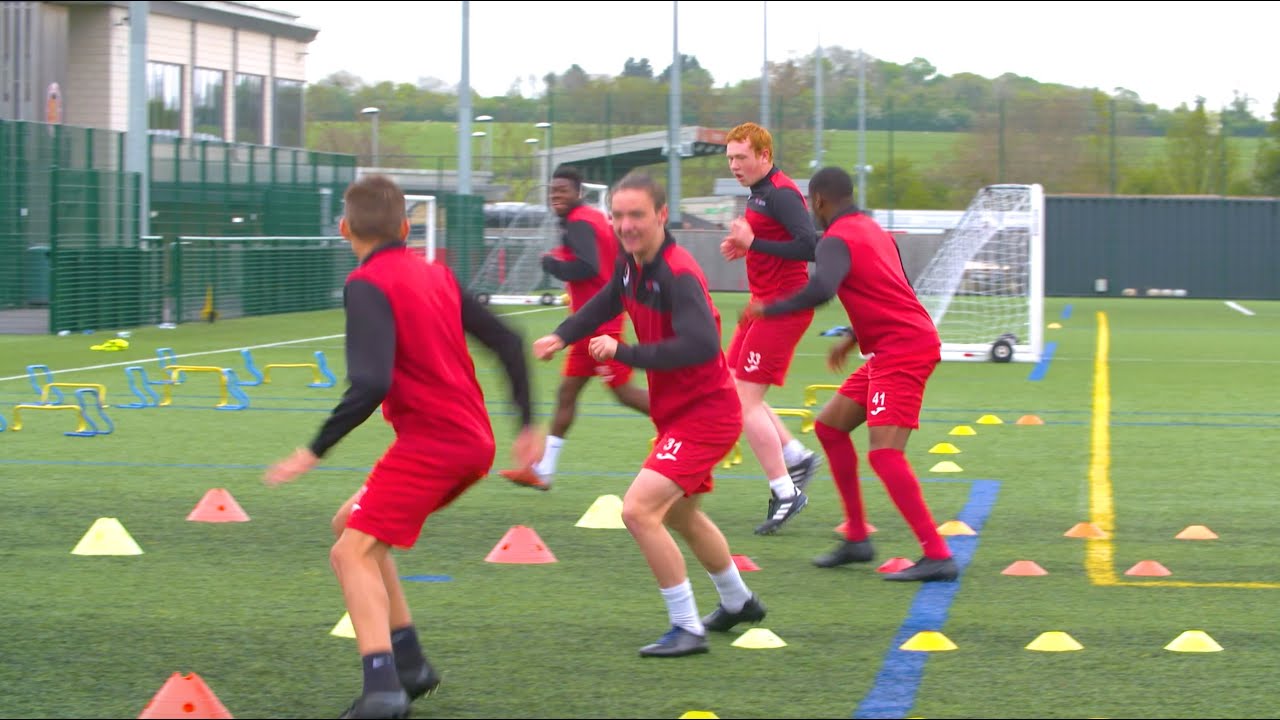 Ever dreamt of being a professional footballer?