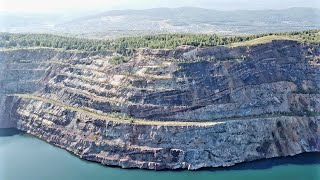 Завораживающий Вид На Затопленные Карьеры Рядом С Городом Сатка. Челябинская область!