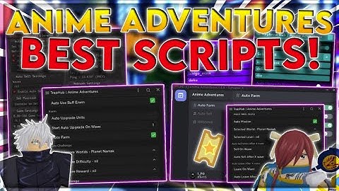 🦹UPD 12 Anime Adventures Script Hack  GUI  Auto Farm + Place  Summon Any Unit  PASTEBIN 2025