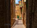 UNESCO WORLD HERITAGE SITES - Historic Centre of the City of Pienza, Italy 😍 #travel #unesco #pienza