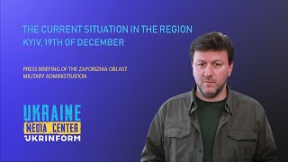 Operational Situation In The Zaporizhia Region
