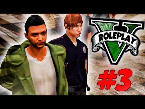 ME DETIENE LA POLICÍA en GTA V ROLEPLAY - PASCUAL ESCOBAR #3