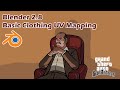 Blender 2.8 (GTA:SA) - Basic Clothing UV Mapping #4