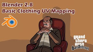 Blender 2.8 (GTA:SA) - Basic Clothing UV Mapping #4