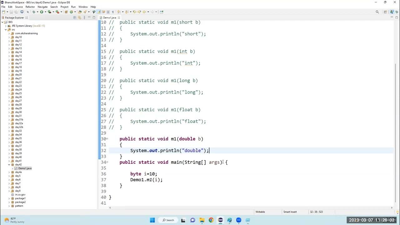 Java Method Resolution and Automatic Type Promotion - YouTube