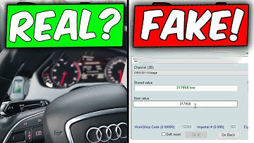 Verify real mileage on your VW/Audi with VCDS