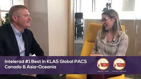 Intelerad #1 Best in KLAS Global PACS Canada & Asia-Oceania