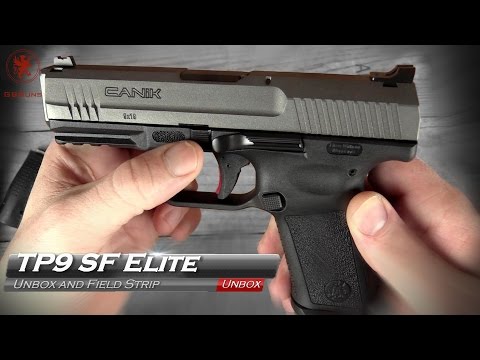 Canik TP9 SF Elite Unbox and Field Strip