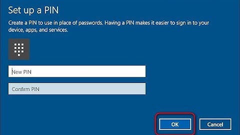 HOW TO SET A PIN ON WINDOW10#របៀបដាក់ PIN CODE នៅលើ Window 10#