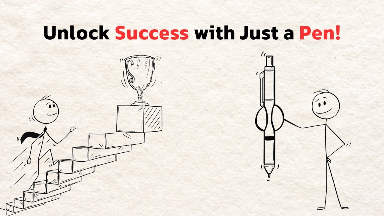 The Power of Writing Down Your Goals | Science of Goal Setting - YouTube