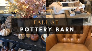 Fall At Pottery Barn | Shop With Me | Fall Home Decor #potterybarn