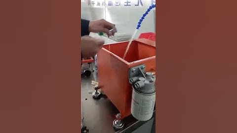ZQYM fuel injector producing and testing