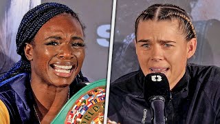 BEEF!! Claressa Shields vs. Savannah Marshall • FULL FINAL PRESS CONFERENCE • Sky Sports Boxing