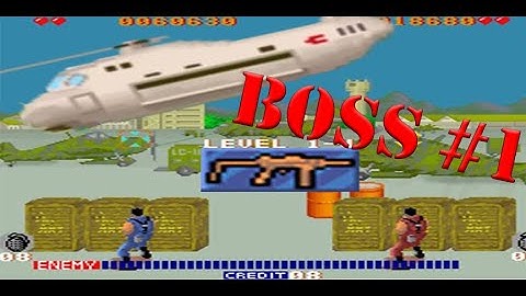 Cabal Retro Arcade Version - 1988 - Bosses 1/5