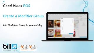 GoodVibes POS - How to create a modifier group