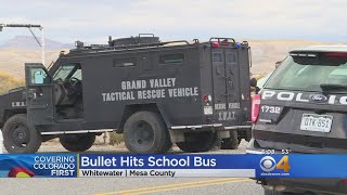 School Bus Shot At In Mesa County