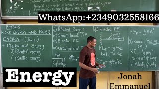 Energy (Definition, Formula, Types and Examples) | Work, Energy and Power 2 | Physics tutorial