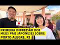 Primeira impressão dos meus pais japoneses sobre Porto Alegre, RS