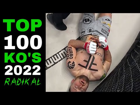 TOP 100 BRUTAL KNOCKOUTS of 2022 (MMA, Boxing & Muay Thai) 🥊😱 The Best Fights of the Year 🔥RADIKAL