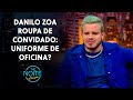 Matheus Fernandes surpreendeu com seu traje todo azul | The Noite (30/03/22)