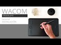 WACOM tutorial instalación