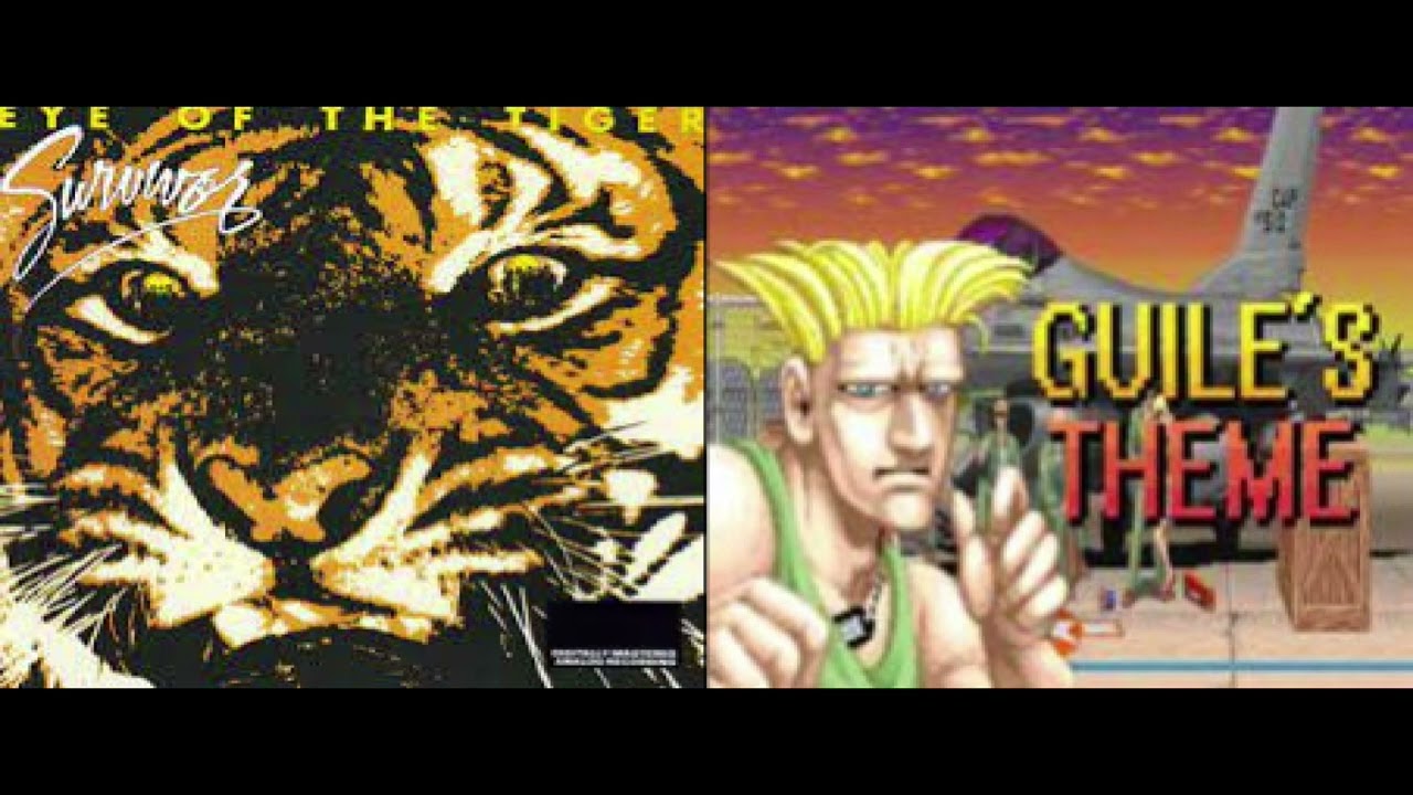 Eye Of Guiles Tiger - Survivor Vs Street Fighter - Mashup