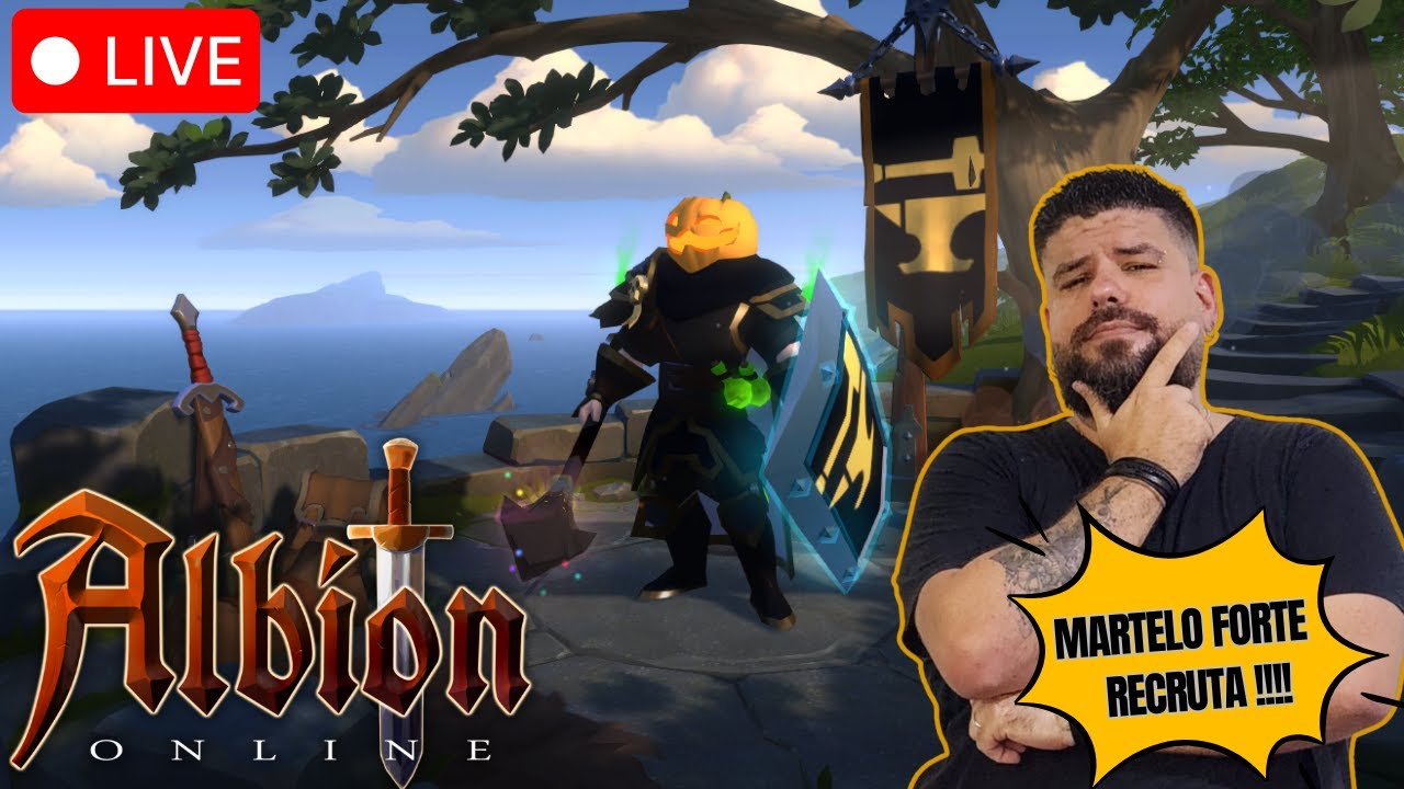 ESTAMOS DE VOLTA AO ALBION - MARTELO FORTE RECRUTA!!!! - ❗EXITLAG ❗REI❗SOCIAS