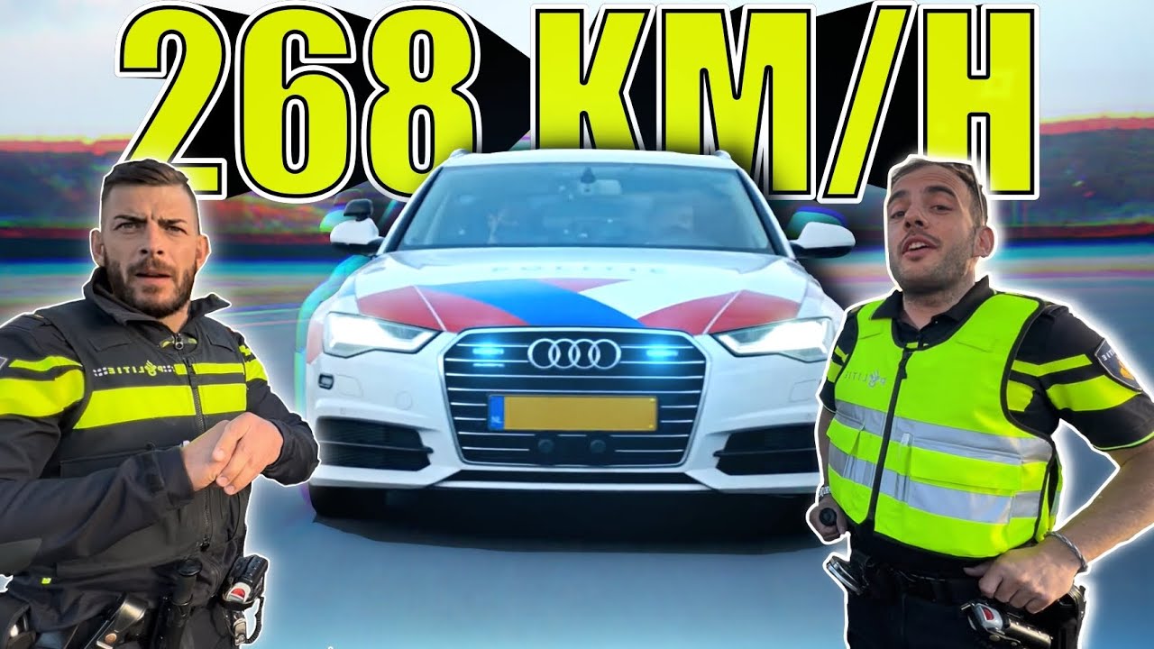 💥 L’INSOLENTE Audi A6 de la POLICE des Pays-Bas (elle est ouf)