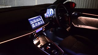 AUDI AMBIENT LIGHTING DEMONSTRATION (Audi A3 Edition 1) A3 2020 2021 2022 FULL DEMO screenshot 4