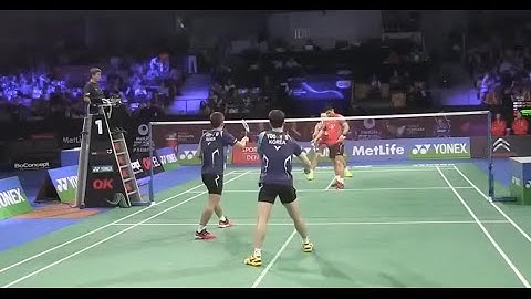 [Match Highlight] Fu Haifeng / Zhang Nan vs Lee Yong dae / Yoo Yeon Seong