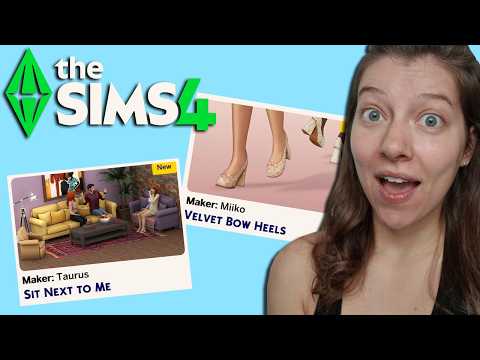 The Sims 4 Marketplace FREE DROP Sit Next to Me by Taurus & Velvet Bow Heels by Miiko Maker Packs