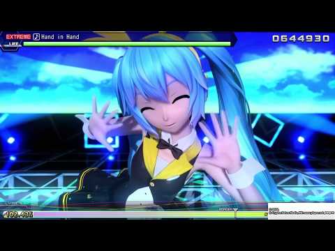 初音ミク Proiect DIVA FT  Hand in Hand