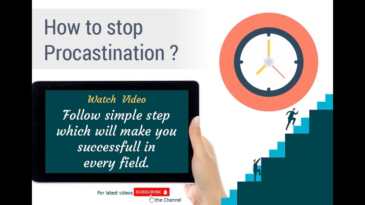 How to Stop Procrastination In Easy 5 Steps - YouTube