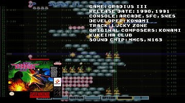 Gradius III | Lucky Zone | MMC5 N163 Cover | Famitracker