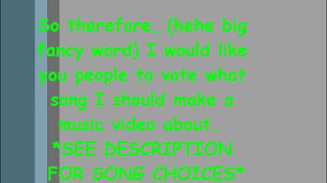 UPDATE #2- Another Music Video